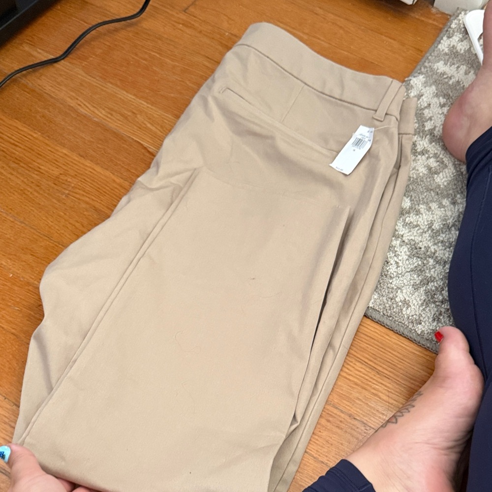 Beige Trousers